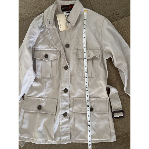 Women’s NWT Sportsmen 10X New Vintage Safari Utility Jacket Coat Size Small/36 - Picture 14 of 14